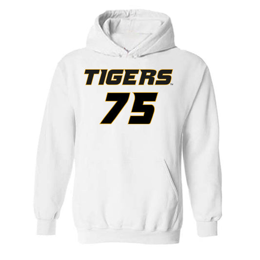 Missouri - NCAA Football : Jack Lange - Replica Shersey Hooded Sweatshirt-0