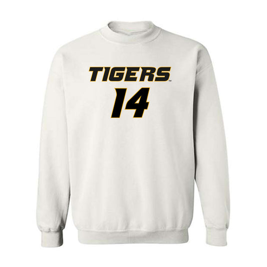 Missouri - NCAA Football : Brett Brown - Replica Shersey Crewneck Sweatshirt-0