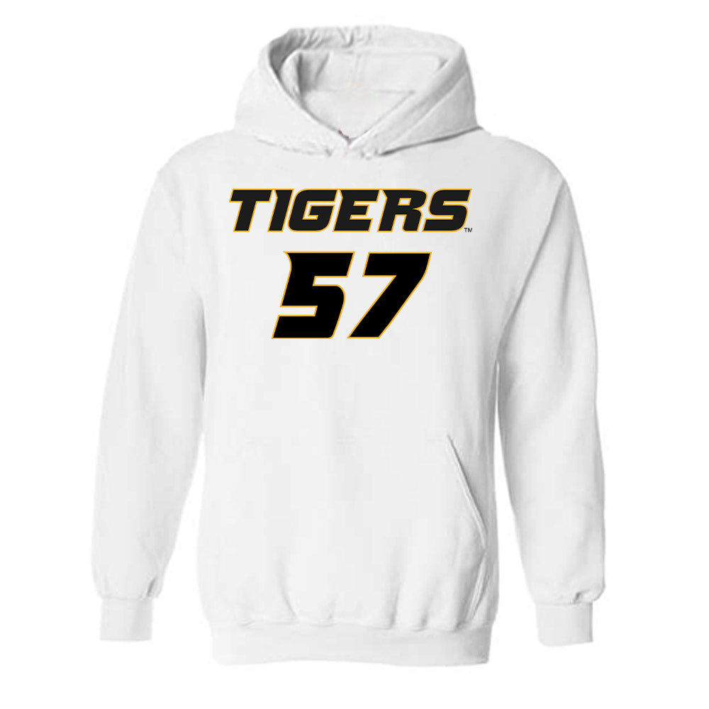 Missouri - NCAA Football : Mark Hensley - Replica Shersey Hooded Sweatshirt-0