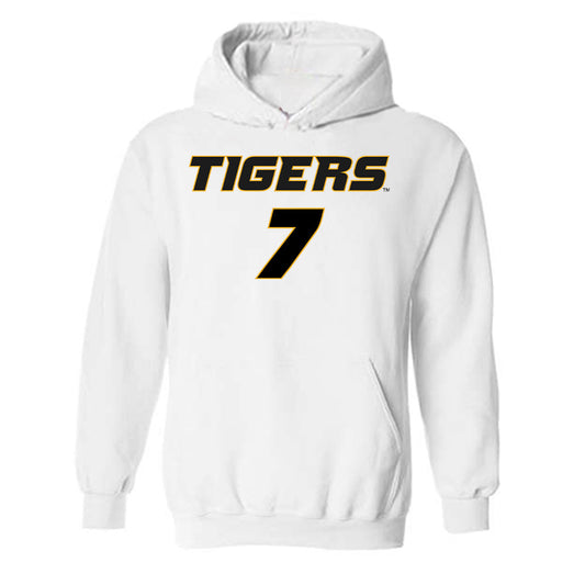 Missouri - NCAA Football : Kensley Louidor Faustin - Replica Shersey Hooded Sweatshirt-0