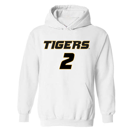 Missouri - NCAA Football : Caleb Goodie - Replica Shersey Hooded Sweatshirt-0