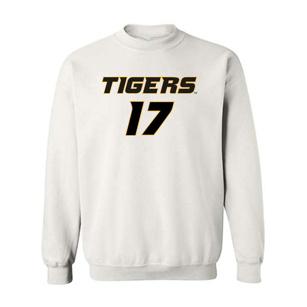 Missouri - NCAA Football : Brian Huff - Replica Shersey Crewneck Sweatshirt-0
