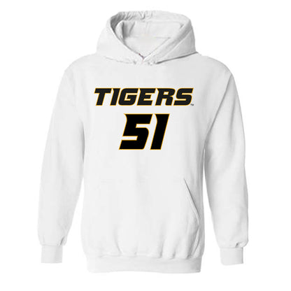 Missouri - NCAA Football : Luke Work - Replica Shersey Hooded Sweatshirt-0