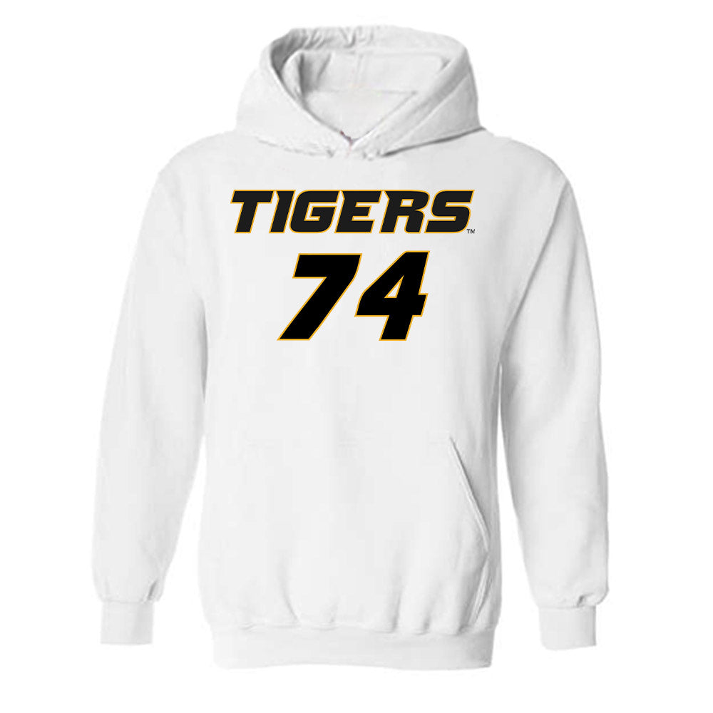 Missouri - NCAA Football : Whit Hafer - Replica Shersey Hooded Sweatshirt-0