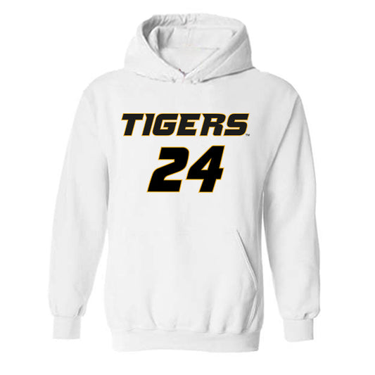 Missouri - NCAA Football : Xaishaun Edwards - Replica Shersey Hooded Sweatshirt-0