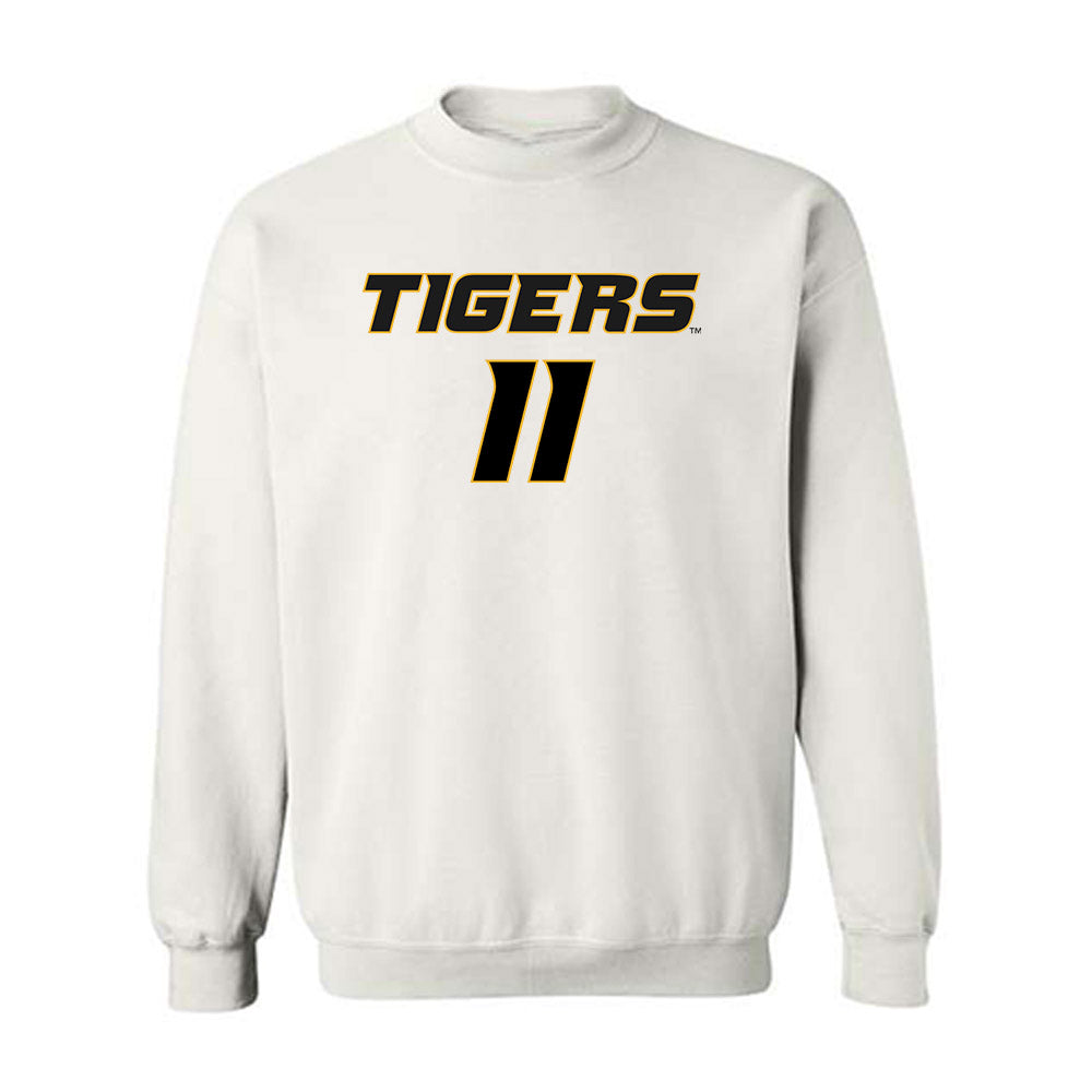 Missouri - NCAA Football : Langden Kitchen - Replica Shersey Crewneck Sweatshirt-0