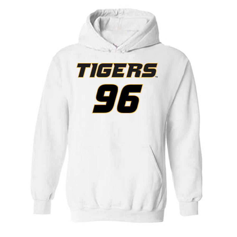 Missouri - NCAA Football : Aidan Dubbert - Replica Shersey Hooded Sweatshirt-0