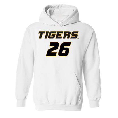 Missouri - NCAA Football : Brady Hultman - Replica Shersey Hooded Sweatshirt-0