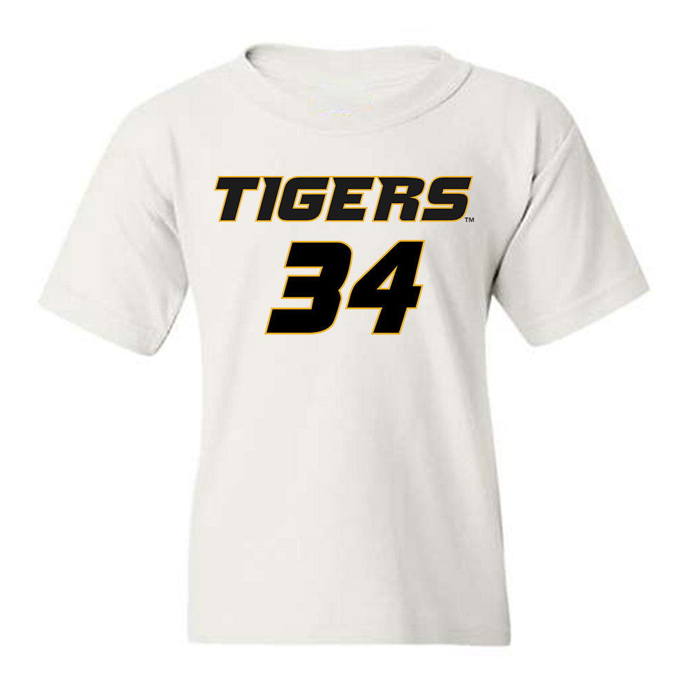 Missouri - NCAA Football : Jackson Hancock - Replica Shersey Youth T-Shirt-0