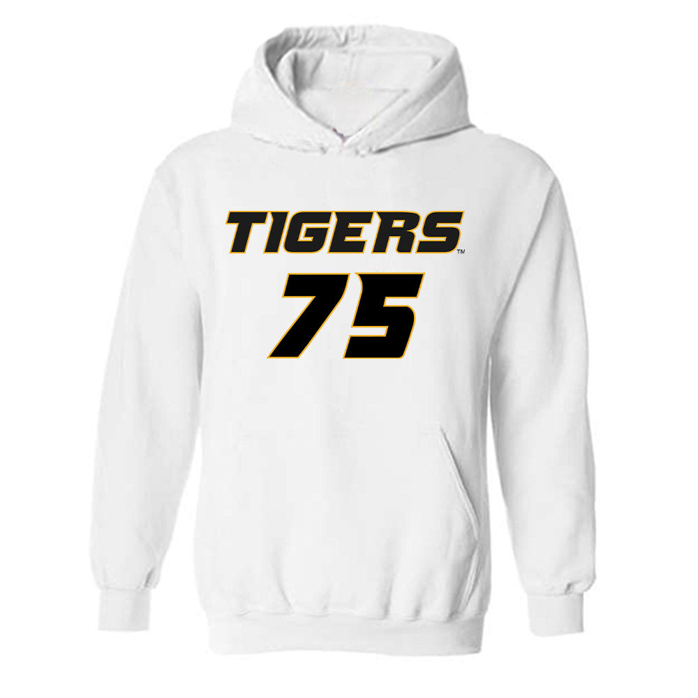Missouri - NCAA Football : Jack Lange - Replica Shersey Hooded Sweatshirt-0