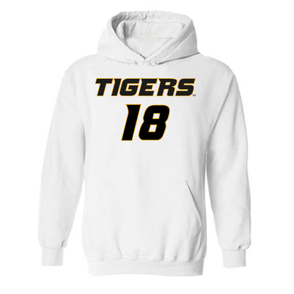 Missouri - NCAA Football : Isaac Jensen - Replica Shersey Hooded Sweatshirt-0
