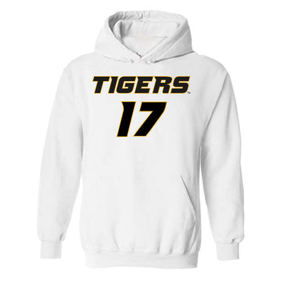 Missouri - NCAA Football : Brian Huff - Replica Shersey Hooded Sweatshirt-0