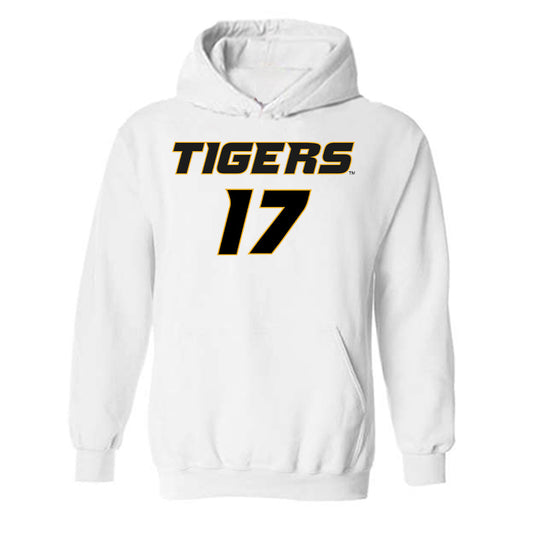 Missouri - NCAA Football : Brian Huff - Replica Shersey Hooded Sweatshirt-0