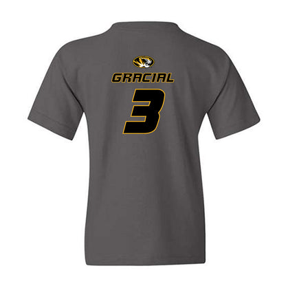 Missouri - NCAA Football : Marquis Gracial - Classic Shersey Youth T-Shirt-1