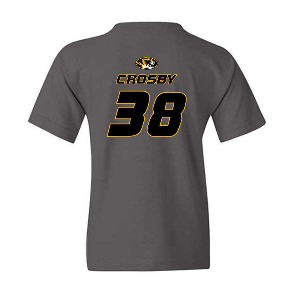 Missouri - NCAA Football : Henry Crosby - Classic Shersey Youth T-Shirt-1