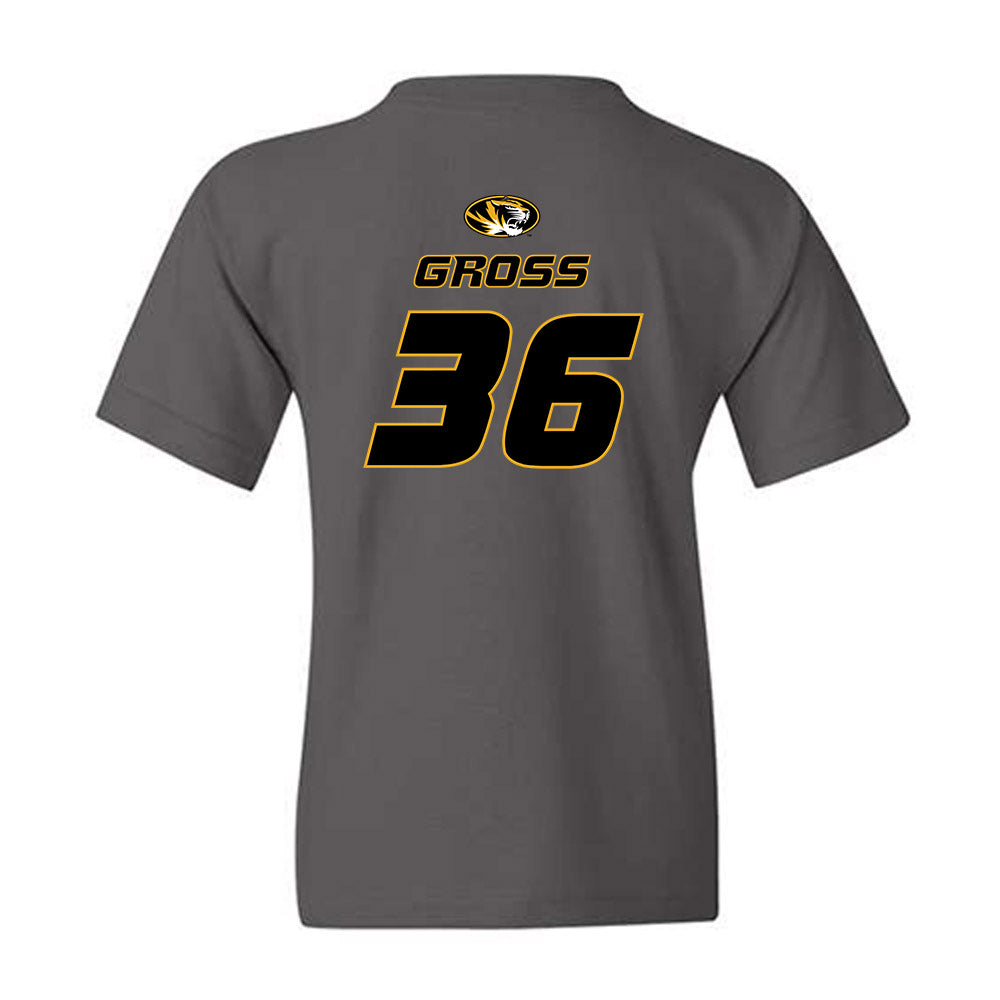 Missouri - NCAA Football : Sean Gross - Classic Shersey Youth T-Shirt-1