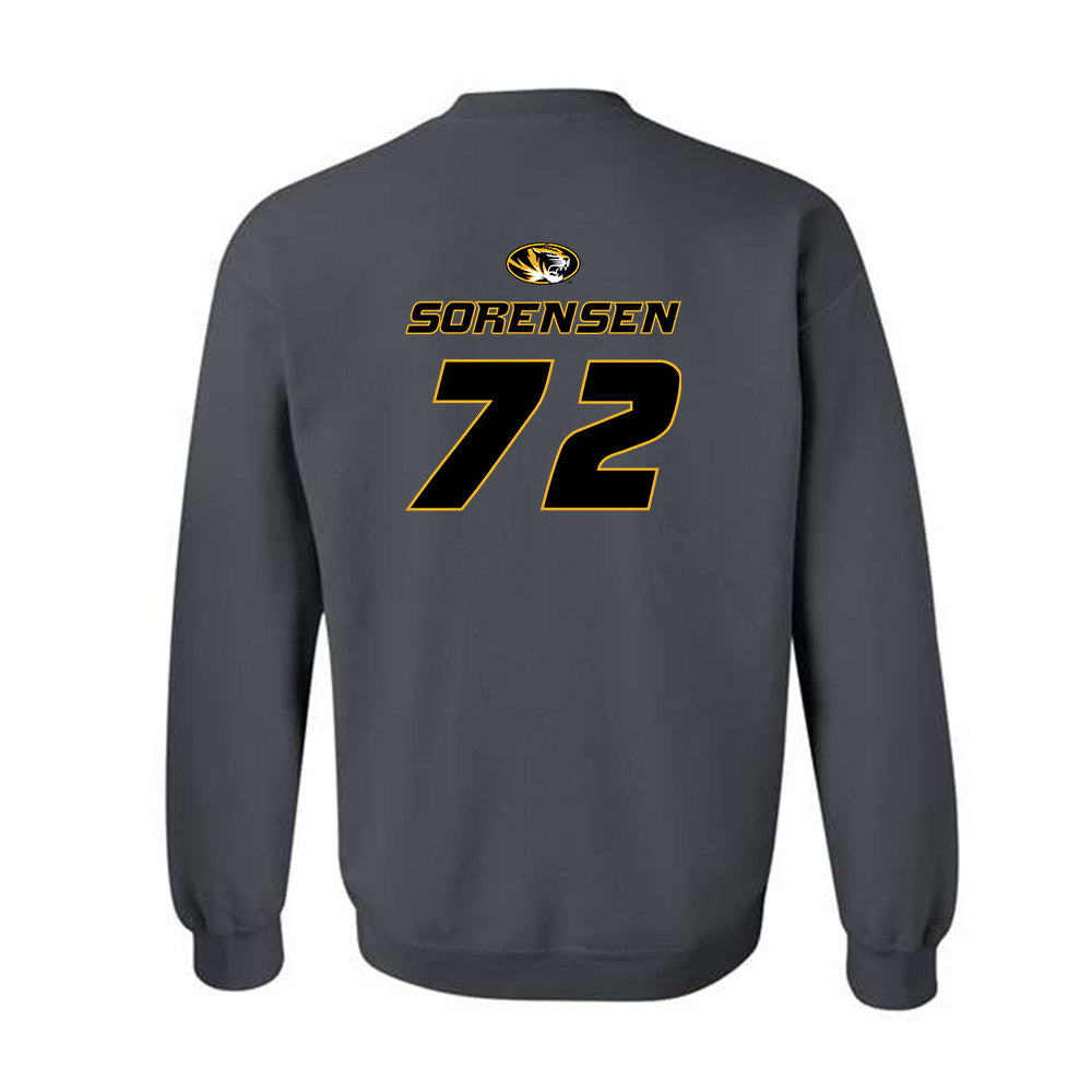 Missouri - NCAA Football : Colin Sorensen - Classic Shersey Crewneck Sweatshirt-1