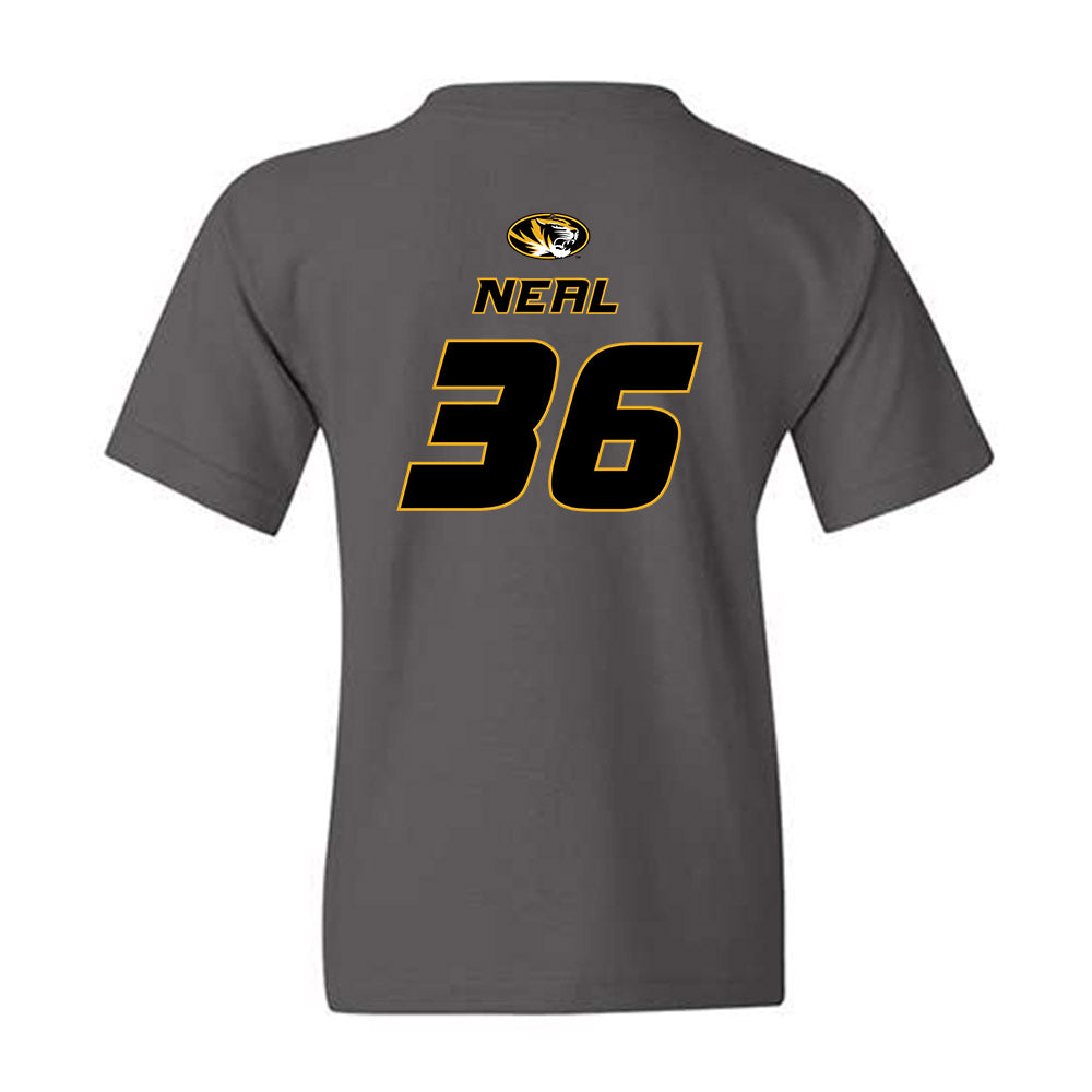 Missouri - NCAA Football : Trashundon Neal - Classic Shersey Youth T-Shirt-1