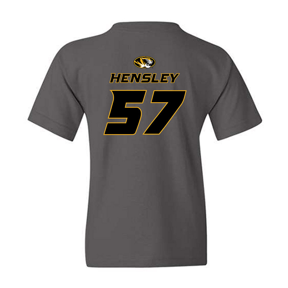 Missouri - NCAA Football : Mark Hensley - Classic Shersey Youth T-Shirt-1