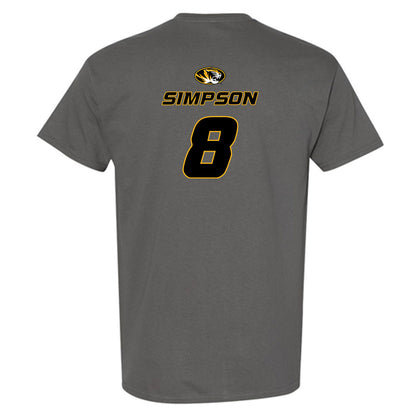 Missouri - NCAA Football : Donta Simpson - Classic Shersey T-Shirt-1