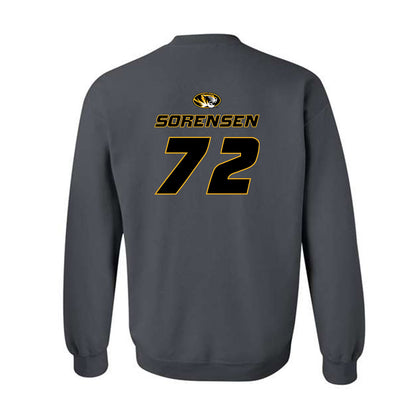 Missouri - NCAA Football : Colin Sorensen - Classic Shersey Crewneck Sweatshirt-1