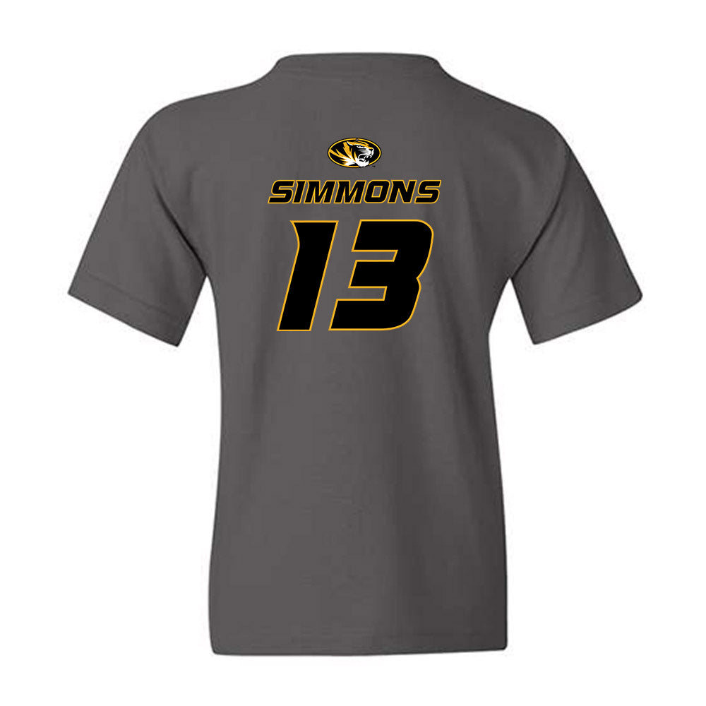 Missouri - NCAA Football : Austin Simmons - Classic Shersey Youth T-Shirt-1