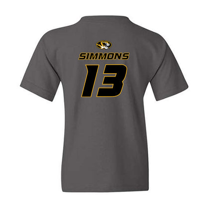 Missouri - NCAA Football : Austin Simmons - Classic Shersey Youth T-Shirt-1