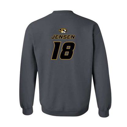 Missouri - NCAA Football : Isaac Jensen - Classic Shersey Crewneck Sweatshirt-1