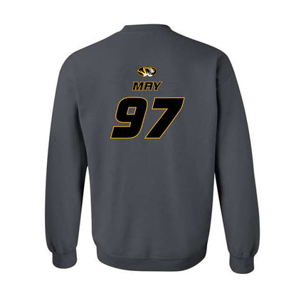Missouri - NCAA Football : CJ May - Classic Shersey Crewneck Sweatshirt-1