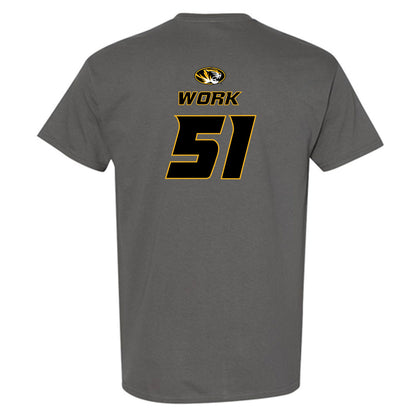 Missouri - NCAA Football : Luke Work - Classic Shersey T-Shirt-1