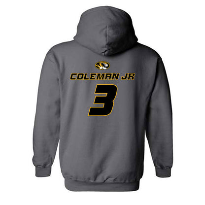 Missouri - NCAA Football : Kevin Coleman Jr - Classic Shersey Hooded Sweatshirt-1