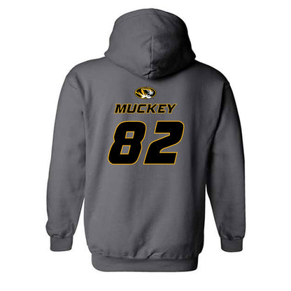 Missouri - NCAA Football : Logan Muckey - Classic Shersey Hooded Sweatshirt-1