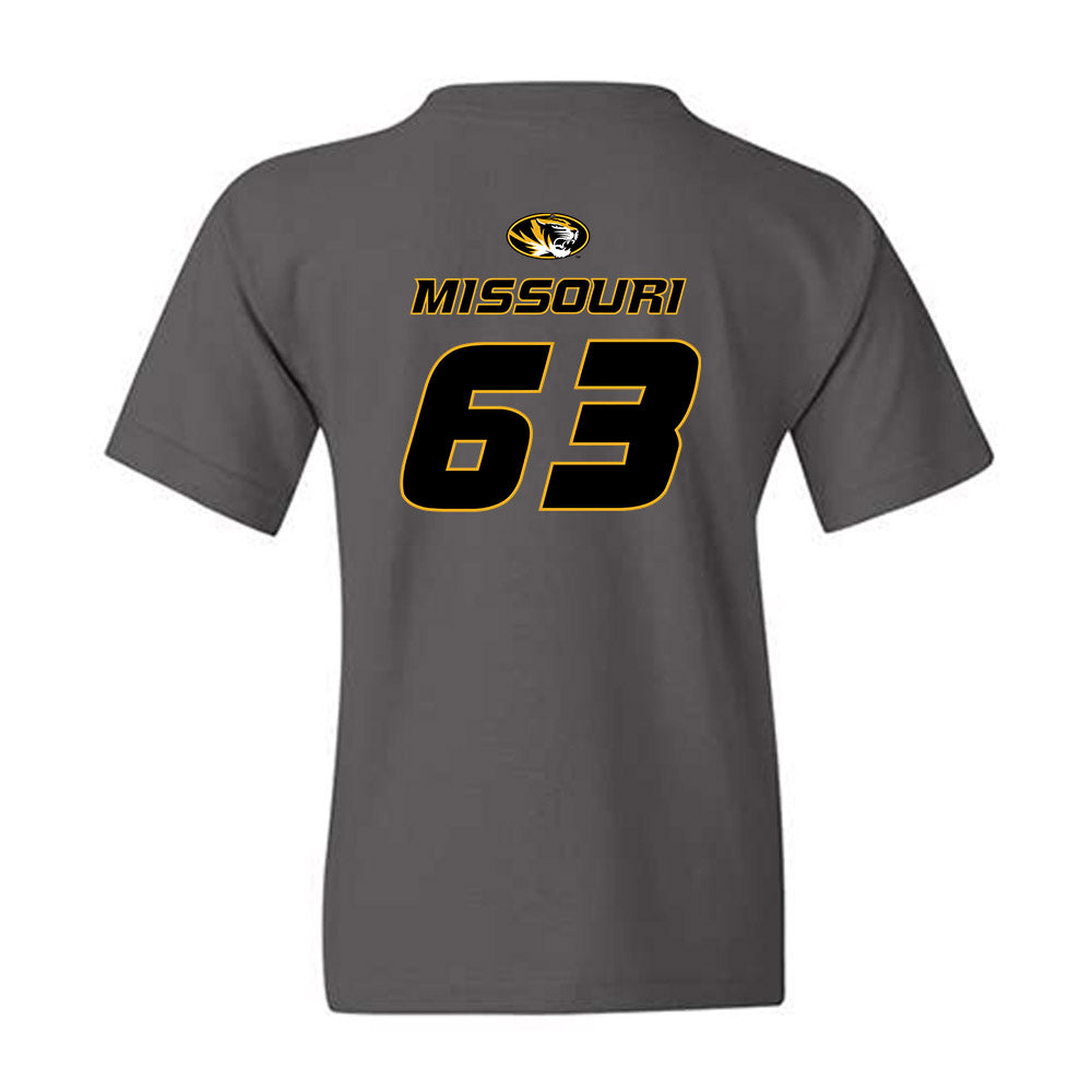 Missouri - NCAA Football : Chace Missouri - Classic Shersey Youth T-Shirt-1