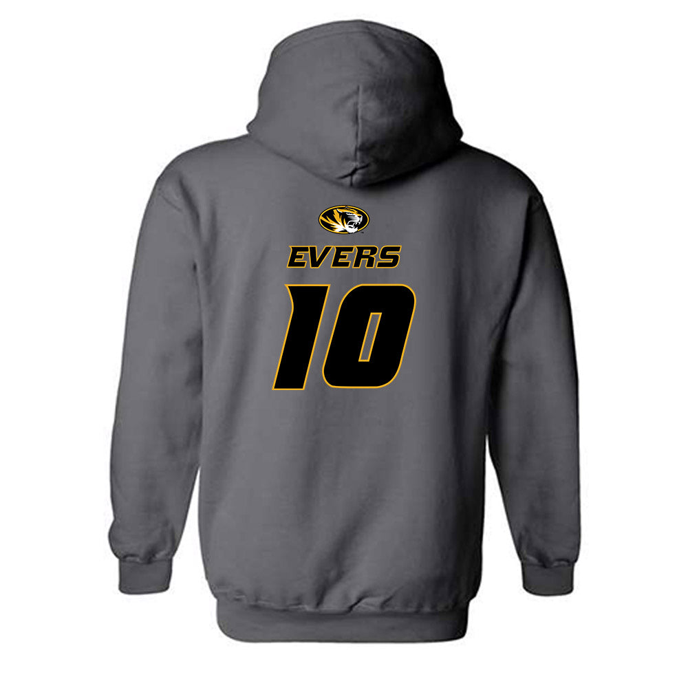 Missouri - NCAA Football : Nick Evers - Classic Shersey Hooded Sweatshirt-1