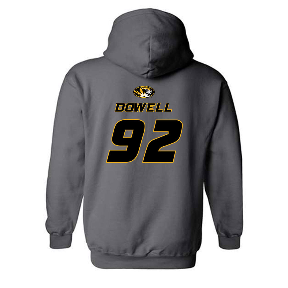 Missouri - NCAA Football : Jason Dowell - Classic Shersey Hooded Sweatshirt-1
