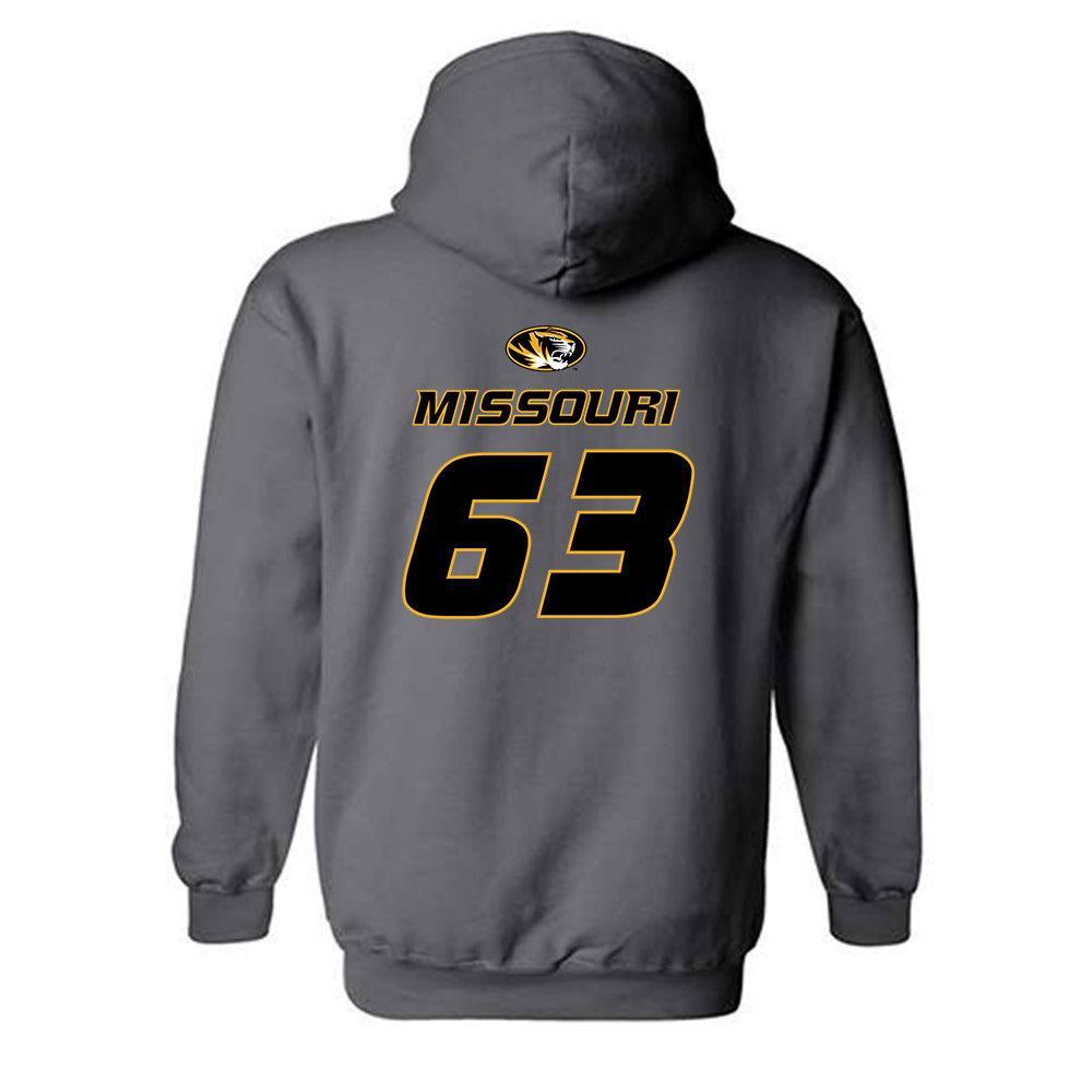 Missouri - NCAA Football : Chace Missouri - Classic Shersey Hooded Sweatshirt-1