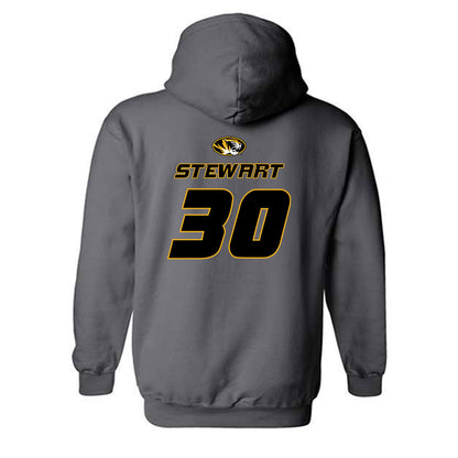 Missouri - NCAA Football : Carter Stewart - Classic Shersey Hooded Sweatshirt-1