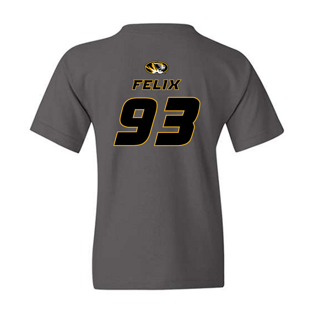 Missouri - NCAA Football : Jocques Felix - Classic Shersey Youth T-Shirt-1