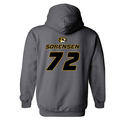 Missouri - NCAA Football : Colin Sorensen - Classic Shersey Hooded Sweatshirt-1