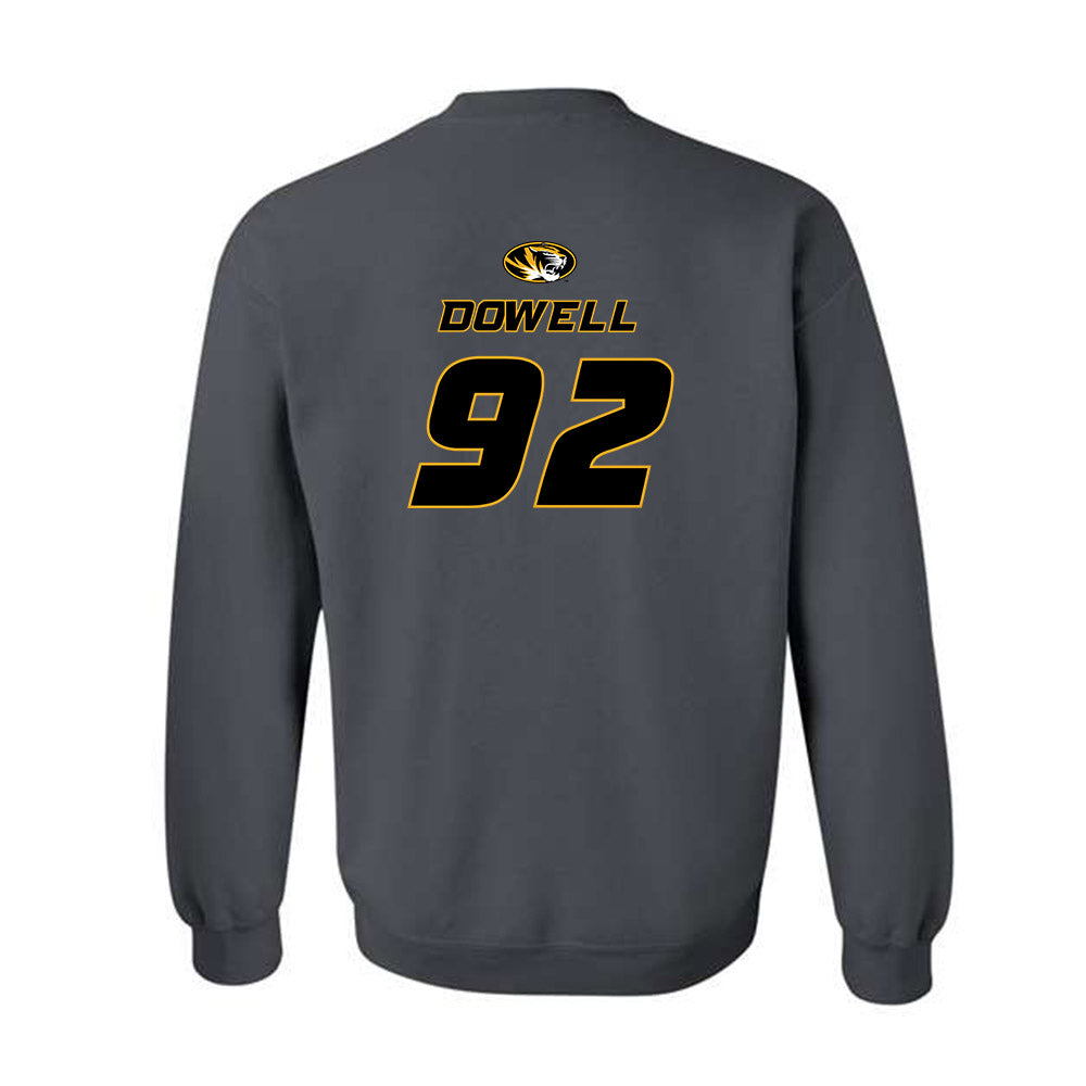 Missouri - NCAA Football : Jason Dowell - Classic Shersey Crewneck Sweatshirt-1