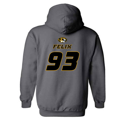 Missouri - NCAA Football : Jocques Felix - Classic Shersey Hooded Sweatshirt-1