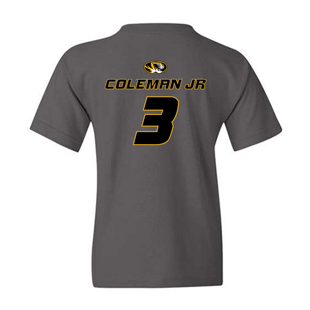 Missouri - NCAA Football : Kevin Coleman Jr - Classic Shersey Youth T-Shirt-1