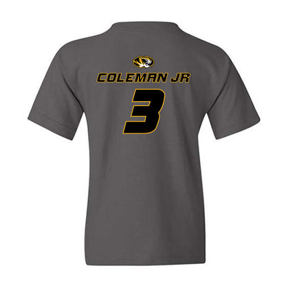 Missouri - NCAA Football : Kevin Coleman Jr - Classic Shersey Youth T-Shirt-1