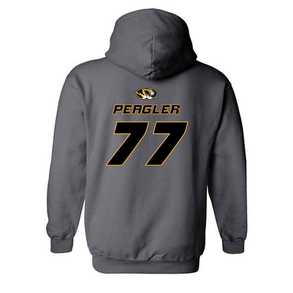 Missouri - NCAA Football : Curtis Peagler - Classic Shersey Hooded Sweatshirt-1