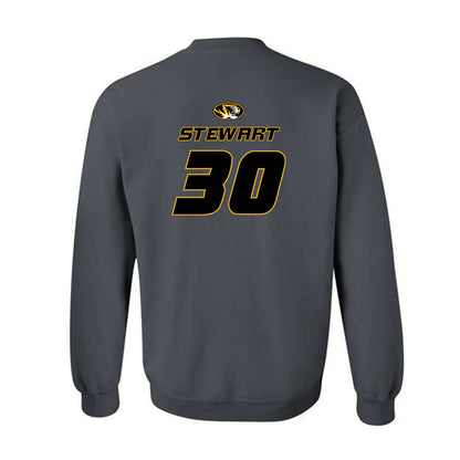 Missouri - NCAA Football : Carter Stewart - Classic Shersey Crewneck Sweatshirt-1