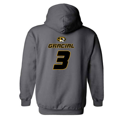 Missouri - NCAA Football : Marquis Gracial - Classic Shersey Hooded Sweatshirt-1