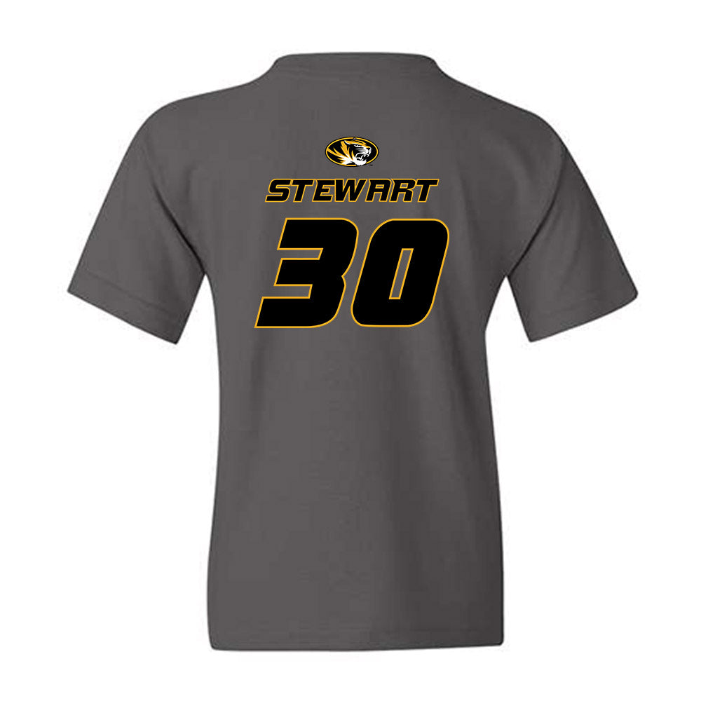 Missouri - NCAA Football : Carter Stewart - Classic Shersey Youth T-Shirt-1