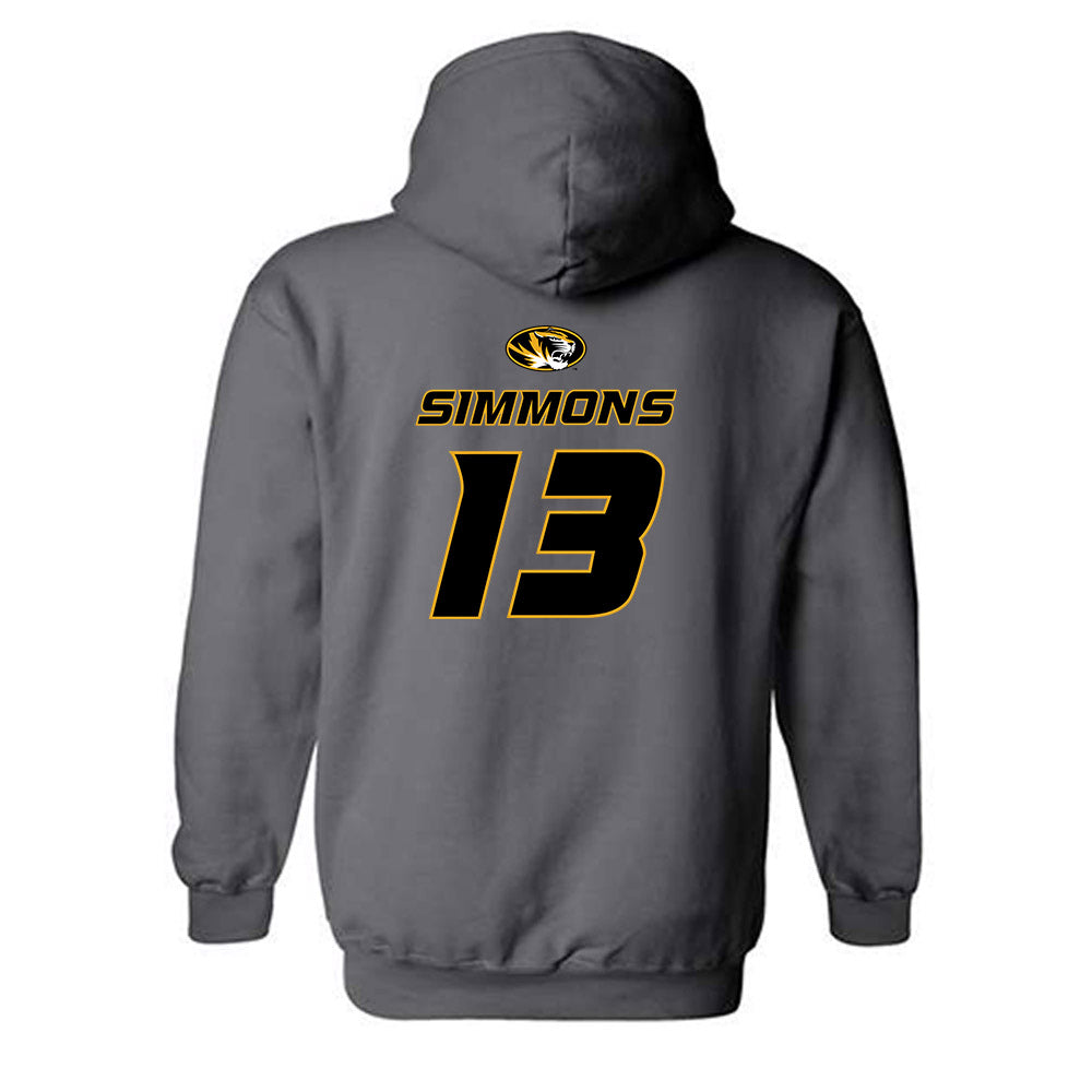 Missouri - NCAA Football : Austin Simmons - Classic Shersey Hooded Sweatshirt-1