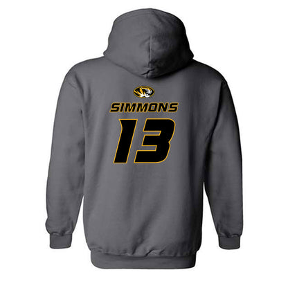 Missouri - NCAA Football : Austin Simmons - Classic Shersey Hooded Sweatshirt-1