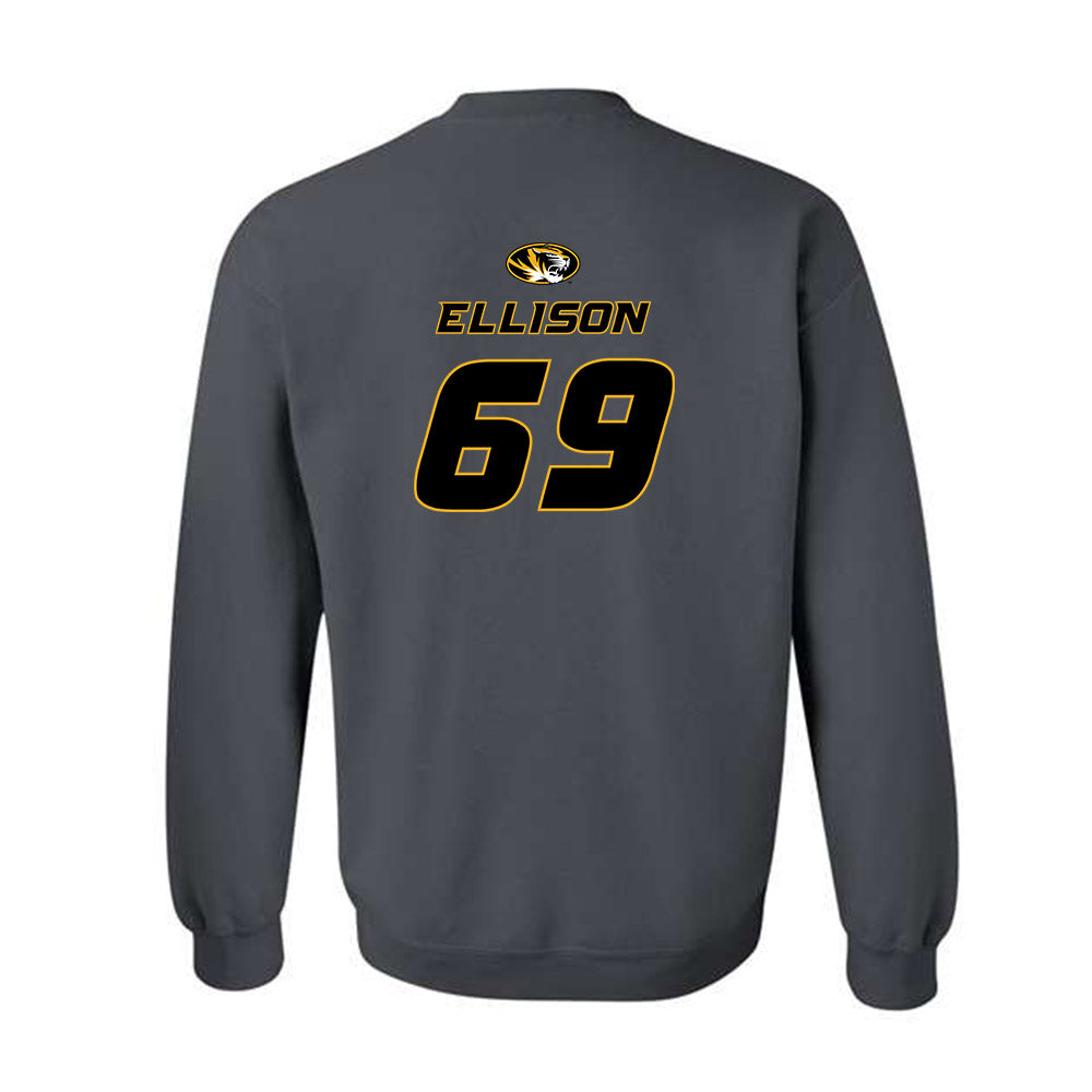 Missouri - NCAA Football : Braylon Ellison - Classic Shersey Crewneck Sweatshirt-1